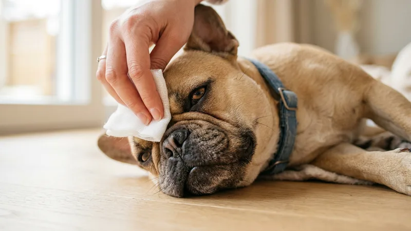 Dermatite de dobras: o ritual de 2 minutos que elimina o cheiro do seu Bulldog