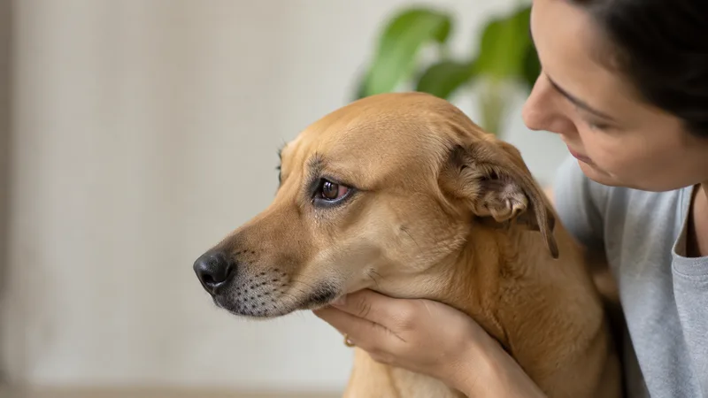 Cachorro com olho remelando e vermelho: 5 causas e por que o colírio humano é arriscado