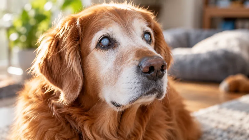 Catarata em cachorro: o que muda no olho antes de a visão cair de verdade