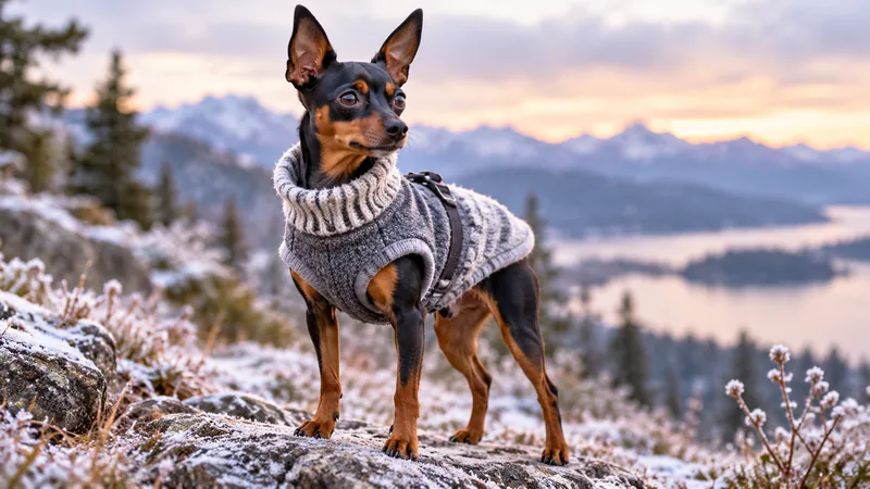 Pinscher sente mais frio? O que o corpo pequeno e o pelo curto mudam