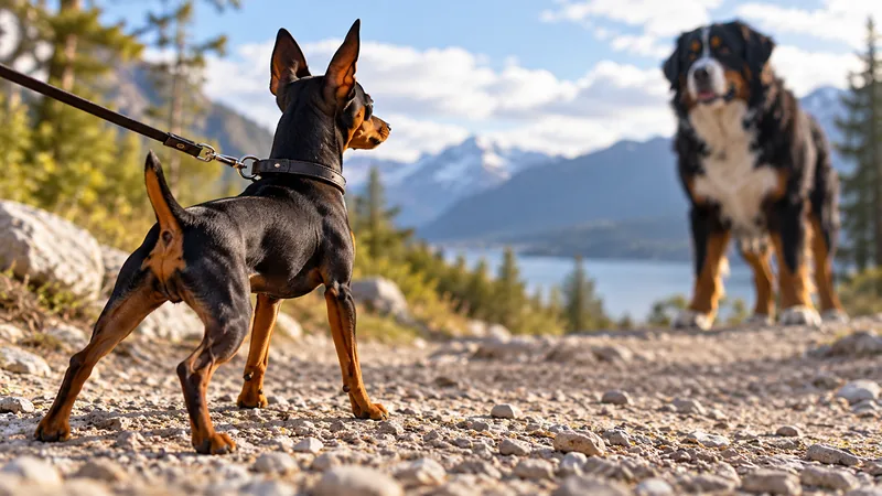 Por que um Pinscher de 4 kg encara o mundo como se fosse gigante